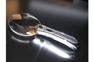 Image of Carson MH-95 Chrome RimFree 2x LED-Lighted Rimless Magnifier / Loupe MH-95