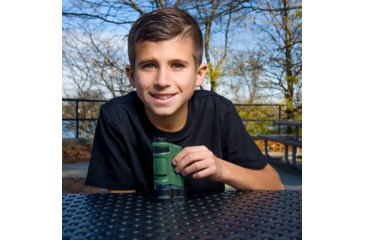 Image of Carson MicroBrite 20x-40x Zoom Pocket Microscope, LED Lighted MM-24