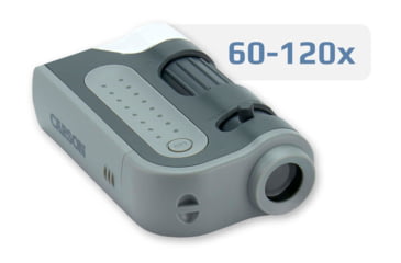 Image of Carson Microbrite Plus 60-120x Pocket Microscope, Black/Grey MM-300