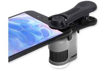 Image of Carson MicroMini HookUpz 20X Microscope, Black/Grey, MM-380