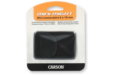 Image of Carson MiniMight 6X18mm Monocular, Gray MM-618