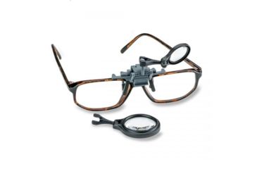 Image of Carson OcuLens 5x / 7x Clip-on Adjustable Eyeglass Magnifier Loupe Set OL-57