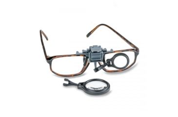 Image of Carson OcuLens 5x / 7x Clip-on Adjustable Eyeglass Magnifier Loupe Set OL-57