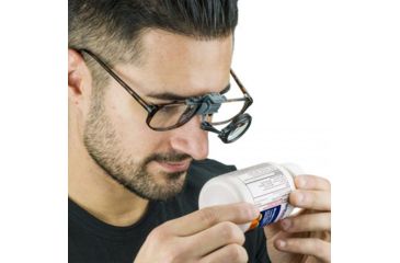 Image of Carson OcuLens 5x / 7x Clip-on Adjustable Eyeglass Magnifier Loupe Set OL-57