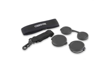 Image of Carson Open Bridge 10x42mm Roof Prism Binoculars, Matte, Green, RD-042