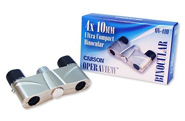 Image of CARSON OperaView Compact Opera Binocular, Silver OV-410