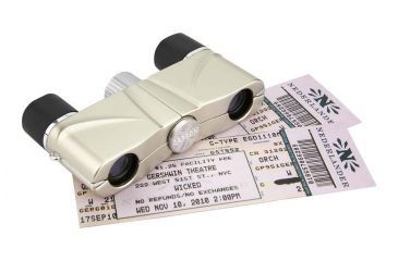 Image of CARSON OperaView Compact Opera Binocular, Silver OV-410