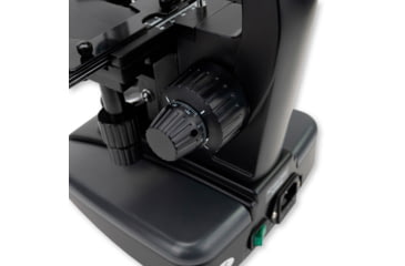 Image of Carson Optical Advanced 40x-1600x LED Lit Binocular Compound Microscope, Black, 8.5 in x 6.9 in x 14.1 in, MS-170