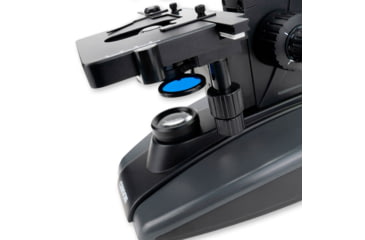 Image of Carson Optical Advanced 40x-1600x LED Lit Binocular Compound Microscope, Black, 8.5 in x 6.9 in x 14.1 in, MS-170