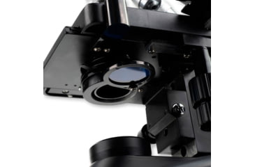 Image of Carson Optical Advanced 40x-1600x LED Lit Binocular Compound Microscope, Black, 8.5 in x 6.9 in x 14.1 in, MS-170