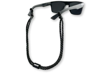 Image of Carson Optical Paracord Eyewear Retainers, Black/Reflective Grey, EX-50BGY