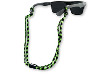Image of Carson Optical Paracord Eyewear Retainers, Green/Black, EX-50GRB