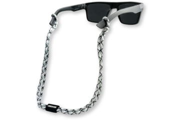 Image of Carson Optical Paracord Eyewear Retainers, White/Grey/Black, EX-50WGY