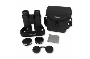 Image of Carson Optical VX Series 12x50mm Binoculars, Black, 6.5 in x 5.1 in x 2.3 in, VX-250