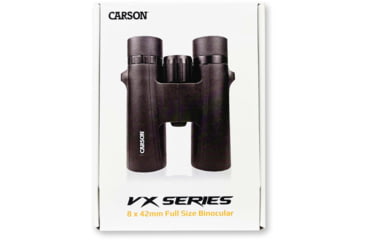 Image of Carson Optical VX Series 8x42mm Porro Prism Binoculars, Black, VX-842