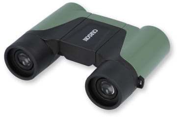 Image of Carson Optical Wild Cat Series 7x18mm Binoculars, Green, 3.2 in x 4.4 in x 1.3 in, WC-718