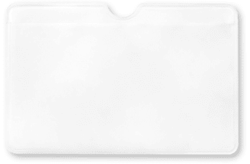 Image of Carson Optical WM-21 Credit Card Sized Magnifier with Spot Lens, Clear, 2.1 in x 0.1 in x 3.4 in, WM-21