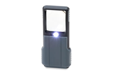 Image of Carson PO-55 MiniBrite 5x Power Slide-Out Pocket Magnifier Loupe, Grey,Pack of 4 PO-55MU
