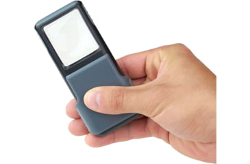 Image of Carson PO-55 MiniBrite 5x Power Slide-Out Pocket Magnifier Loupe,Grey PO-55