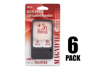 Image of Carson PocketMag, Grey, 4.3x2.4x.4 PM-33MU