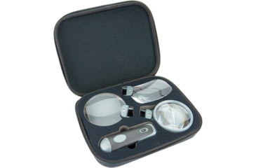 Image of Carson Remov-A-Lens 3-in-1 LED Lighted Handheld Magnifier Loupe RL-30
