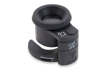 Image of Carson SensorMag 4.5X Magnification Loupe w/ LED, Black SM-44