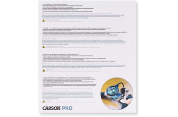 Image of Carson SolderMag 1.75x Station Magnifier Loupe, Black CP-50