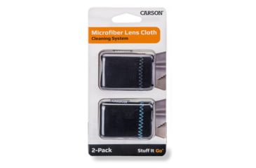 Image of Carson Stuff-It Go Lens Cleaner, 2 Pk, Black, SN-10