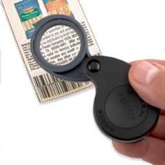 Image of Carson TriView 3x / 5.5x / 8.5x Folding Loupe Magnifier