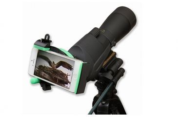 Image of CARSON UNIVERSAL Optics Adapter, Black/Green IS-100