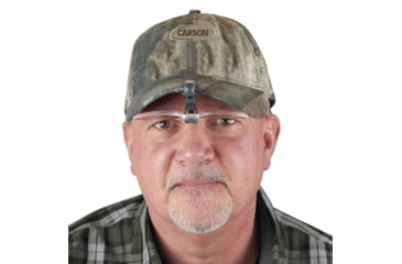 Image of Carson VisorMag 2.25x Power +5.00 Diopters Clip-On Magnifying Lens for Hats VM-14