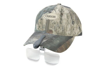 Image of Carson VisorMag 2x Power +4.00 Diopters Clip-On Magnifying Lens for Hats VM-12