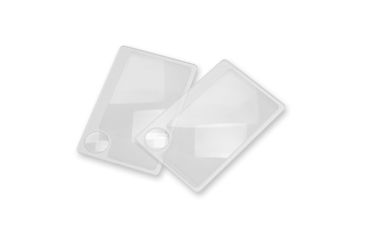 Image of Carson Wallet 2x Magnifier Loupe with 5x Spot Lens Twin Pack WM-01