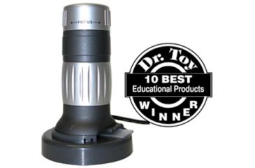 Image of Carson zPix 26x-130x Digital Zoom Microscope, Gray w/ 3.6deg Aperture, New MM 640