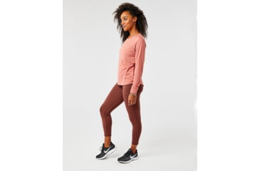 Image of Carve Designs Abbot Long Sleeve Top - Womens, Red Rock, Small, TKUS50-940-SM