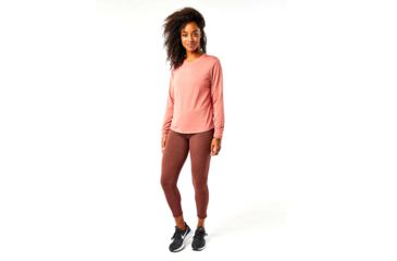 Image of Carve Designs Abbot Long Sleeve Top - Womens, Red Rock, Small, TKUS50-940-SM
