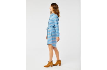 Image of Carve Designs Aida Dress - Womens, Lake Stripe, Extra Small, DWBD99-908-XS