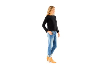 Image of Carve Designs Bandon Sweater - Womens, Black, Extra Small, SWBA18-001-XS