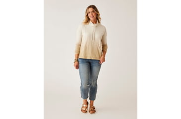 Image of Carve Designs Bodie Funnel Neck - Womens, Lt. Khaki Ombre, Extra Small, TKRB76-244-XS
