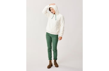 Image of Carve Designs Brie Sherpa Hoodie - Womens, Birch, Extra Small, FLHS80-280-XS