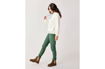 Image of Carve Designs Brie Sherpa Hoodie - Womens, Birch, Extra Small, FLHS80-280-XS
