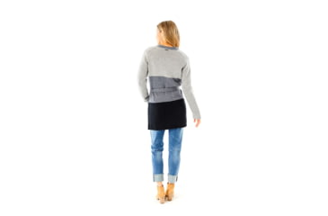 Image of Carve Designs Broughton Wrap Sweater - Womens, Iron, Extra Small, SWBR18-037-XS