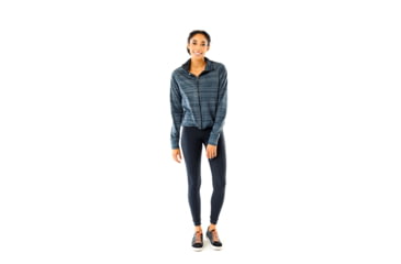 Image of Carve Designs Cameron Full Zip - Womens, Black Texture, Extra Small, JJZF74-026-XS