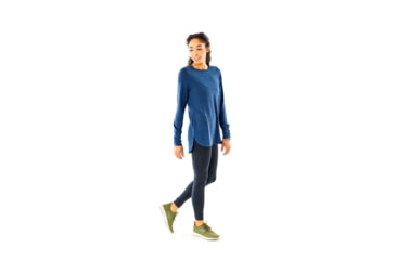 Image of Carve Designs Chelsea Long Sleeve Top - Womens, Dusk, Extra Small, TLWL73-541-XS