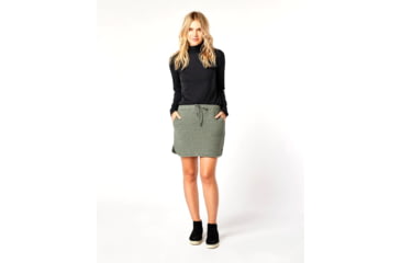 Image of Carve Designs Cypress Skirt - Womens, Moss Heather, Extra Small, BKCS55-366-XS