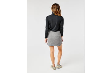 Image of Carve Designs Cypress Skirt - Womens, Pewter Heather, Extra Small, BKCS55-069-XS