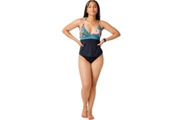 Image of Carve Designs Dahlia Tankini - Womens, Jardin/Black, Large, D-DD, BTFU69-555-LG-D-DD