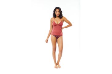 Image of Carve Designs Dahlia Tankini - Womens, Sangria, Extra Large, BTFU69-627-XL