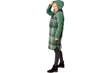 Image of Carve Designs Donner Reversible Jacket - Womens, Cilantro/Black, Medium, JCMS10-375-MD