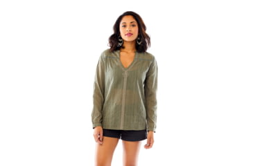 Image of Carve Designs Dunmore Tunic, Womens, Olive, XS, TLHA50-317-XS